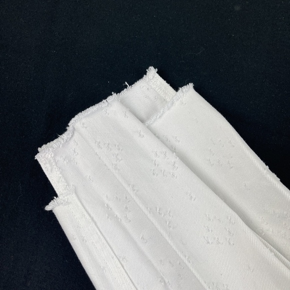 Abercrombie & Fitch Jeans Womens 28 White Denim - Picture 11 of 12